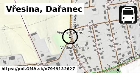 Vřesina, Dařanec