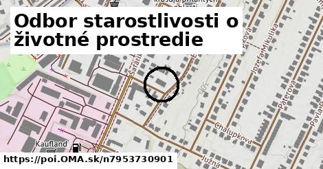 Odbor starostlivosti o životné prostredie