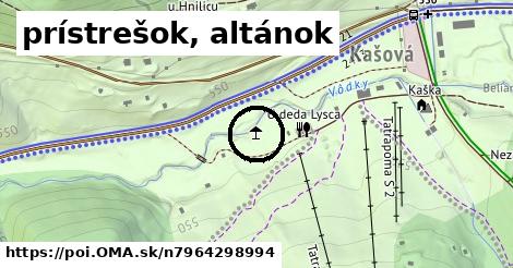 prístrešok, altánok