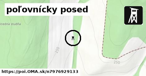 poľovnícky posed