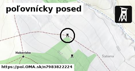 poľovnícky posed