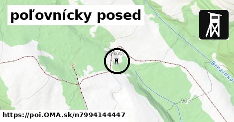 poľovnícky posed