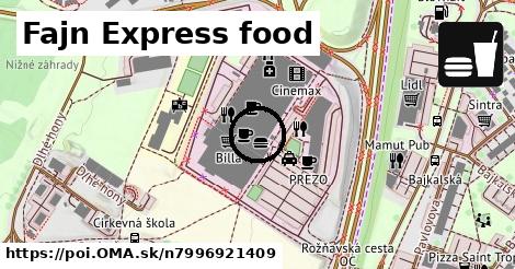 Fajn Express food