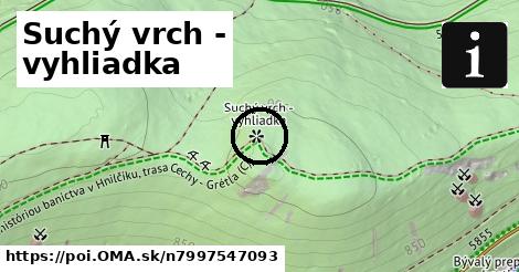 Suchý vrch - vyhliadka