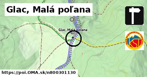 Glac, Malá poľana