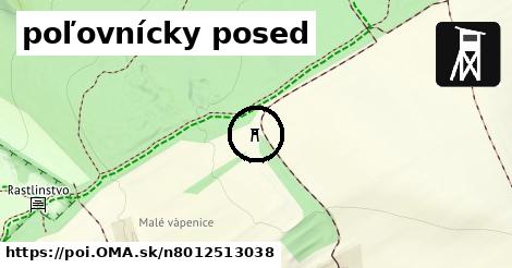 poľovnícky posed