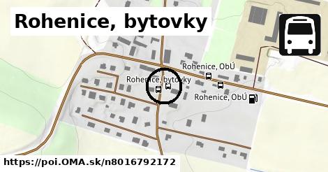 Rohenice, bytovky