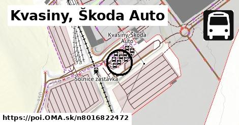 Kvasiny, Škoda Auto