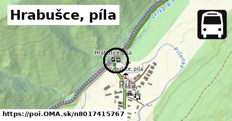 Hrabušce, píla