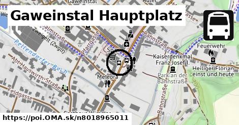 Gaweinstal Hauptplatz