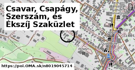 Csavar, Csapágy, Szerszám, és Ékszíj Szaküzlet