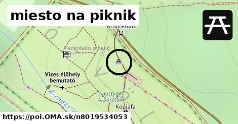 miesto na piknik