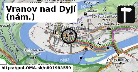 Vranov nad Dyjí (nám.)