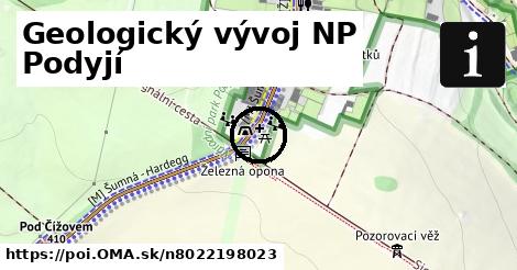 Geologický vývoj NP Podyjí