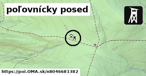 poľovnícky posed