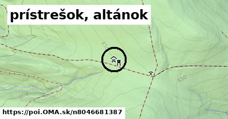 prístrešok, altánok