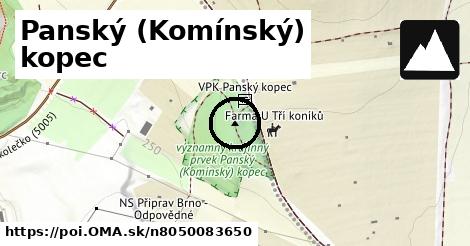 Panský (Komínský) kopec