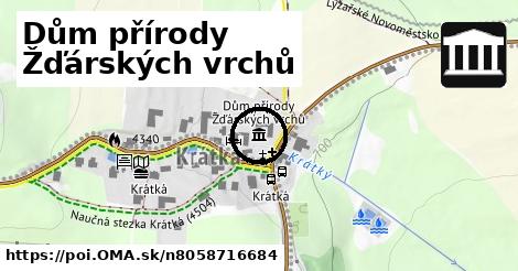 Dům přírody Žďárských vrchů