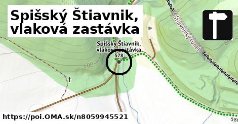 Spišský Štiavnik, vlaková zastávka