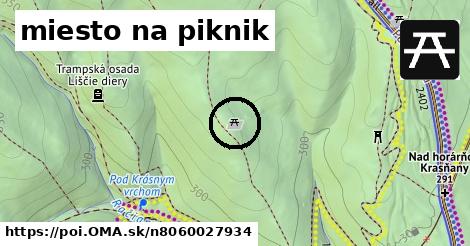 miesto na piknik