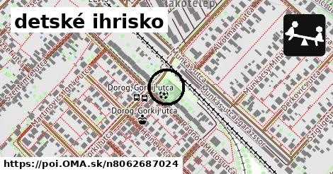 detské ihrisko