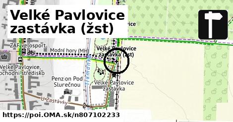 Velké Pavlovice zastávka (žst)