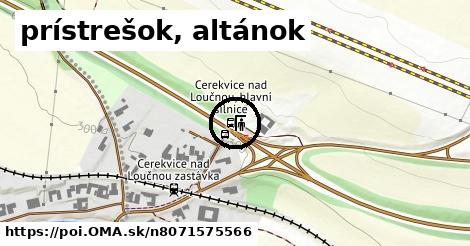 prístrešok, altánok