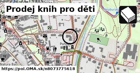 Prodej knih pro děti