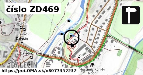 číslo ZD469