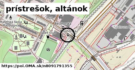 prístrešok, altánok