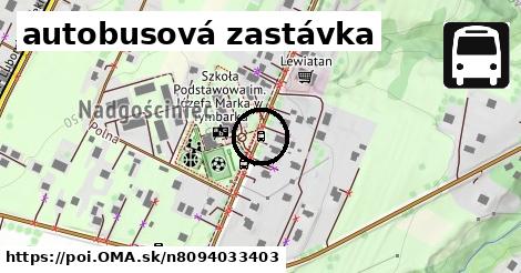 autobusová zastávka