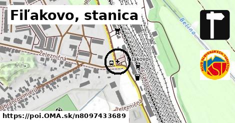 Fiľakovo, stanica