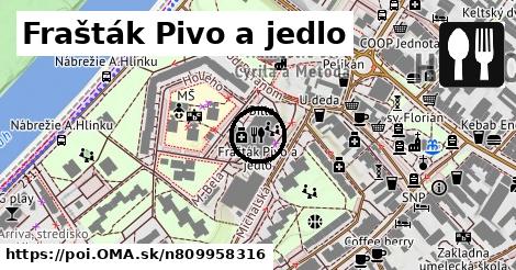 Frašták Pivo a jedlo