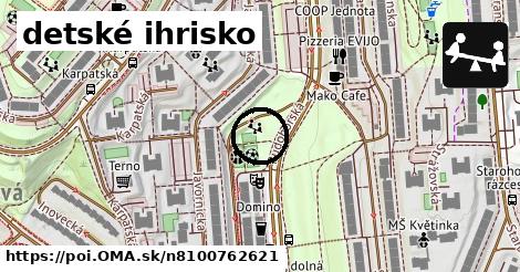 detské ihrisko