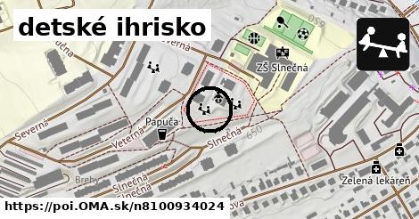 detské ihrisko