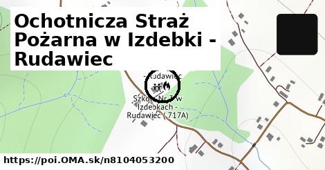 Ochotnicza Straż Pożarna w Izdebki - Rudawiec