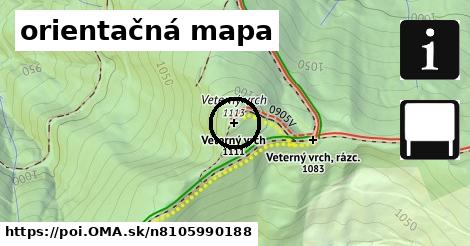 orientačná mapa