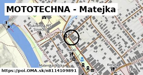 MOTOTECHNA - Matejka