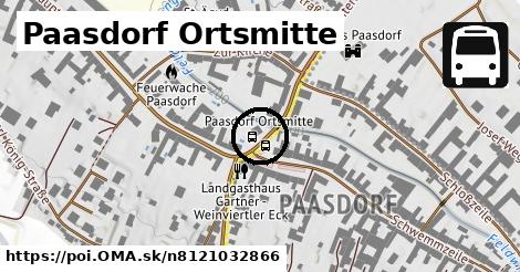 Paasdorf Ortsmitte