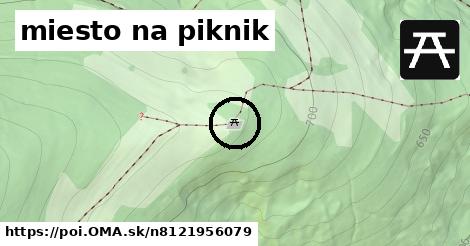 miesto na piknik