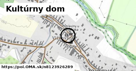 Kultúrny dom