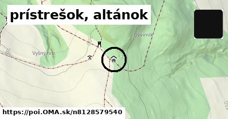 prístrešok, altánok