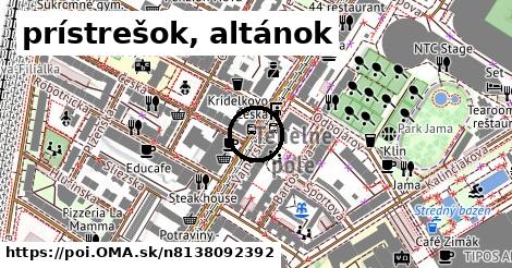 prístrešok, altánok