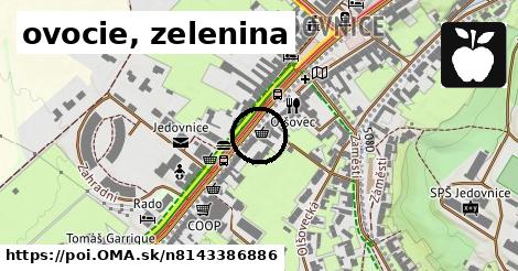 ovocie, zelenina