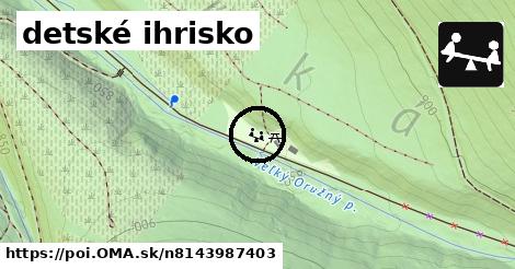 detské ihrisko