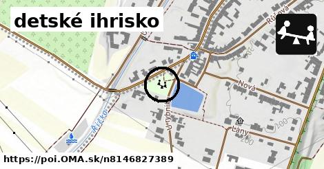 detské ihrisko