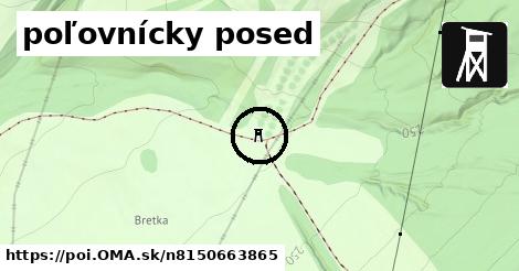 poľovnícky posed