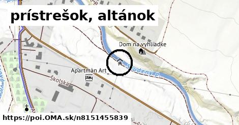 prístrešok, altánok