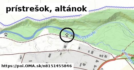 prístrešok, altánok