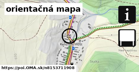 orientačná mapa